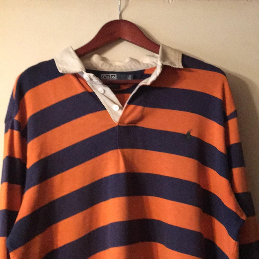 POLO RALPH LAUREN Iconic Rugby Long Sleeve XL
